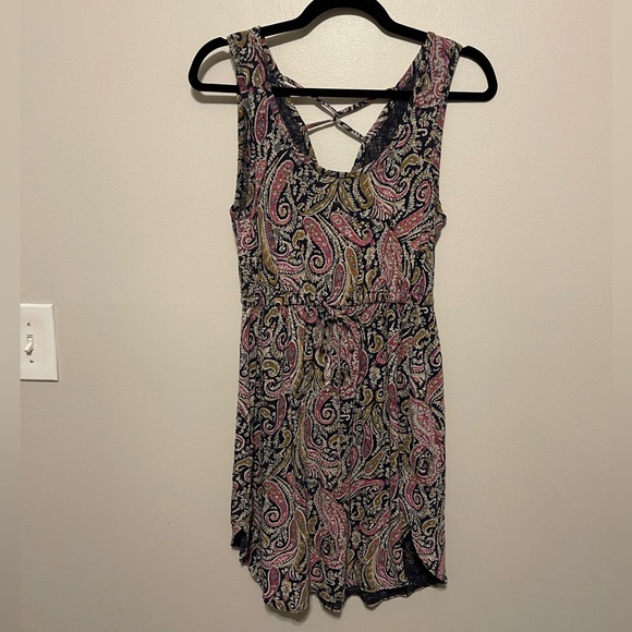 Dresses & Skirts - Linen Paisley Print Summer Dress